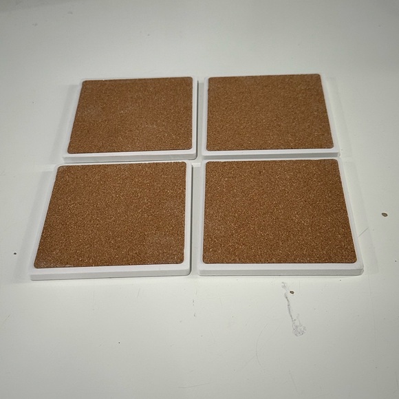 4 set gran Centenario tequila colorful tile coasters. Cork bottom. - Picture 3 of 3
